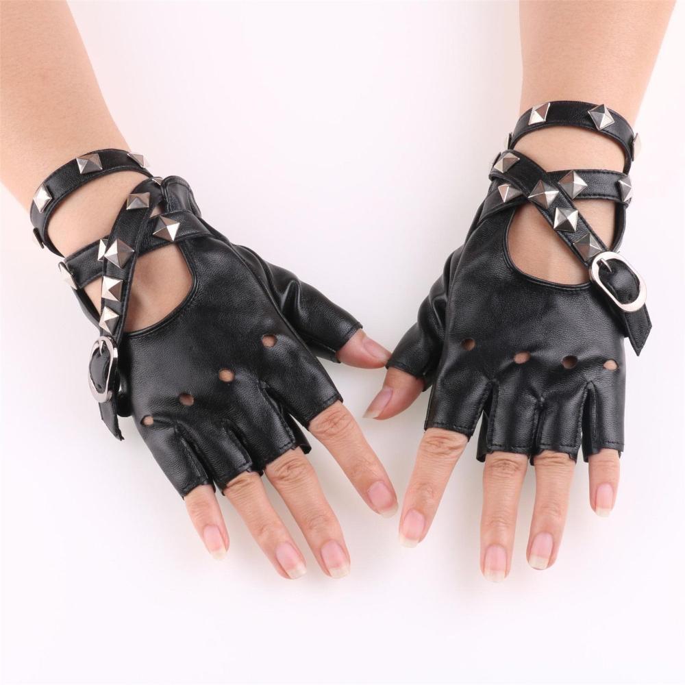 Leather Driving Glove - Unisex rękawice ze skóry PU do