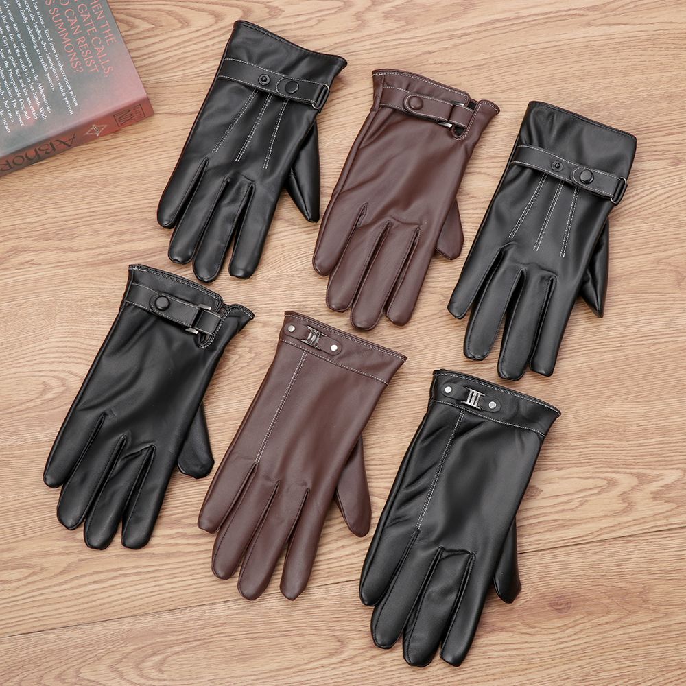 Męskie polarowe rękawice ociep – Leather Driving Glove recenzja i cena