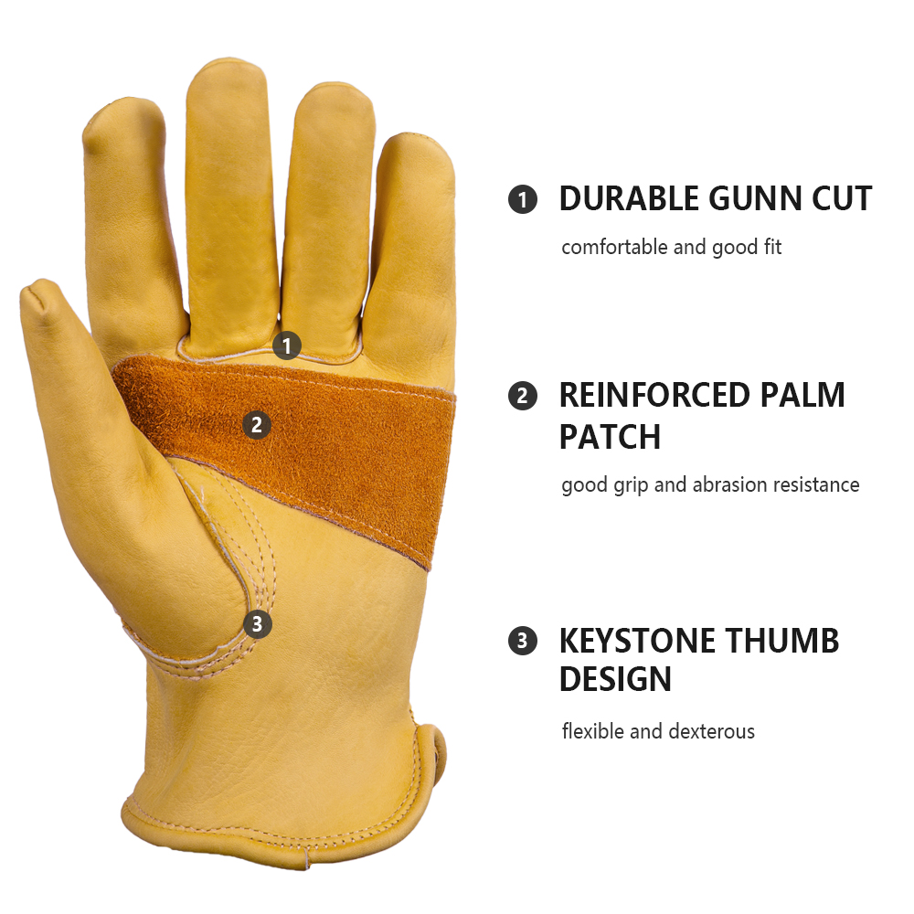 Rękawice skórzane męskie, ręka – Leather Driving Glove recenzja i cena