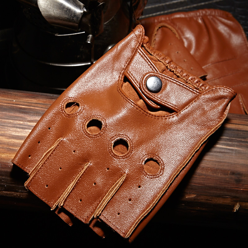 Wysokiej jakości męskie rękawi – Leather Driving Glove recenzja i cena