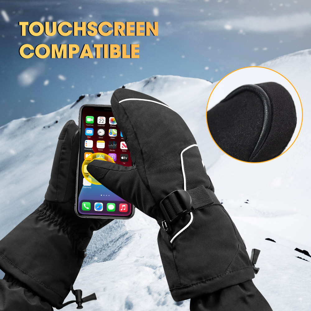 Zimowe rękawice 3M bawełniane  – Ski Glove Waterproof recenzja i cena