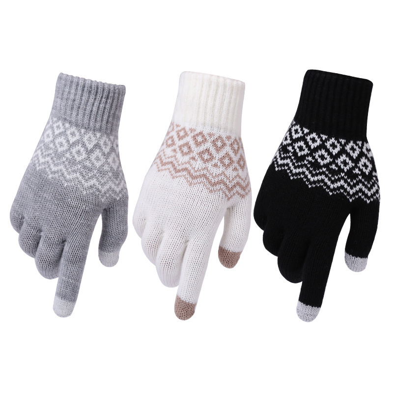 Jesień Zima Nowe Dwuwarstwowe  – Magic Touch Glove recenzja i cena