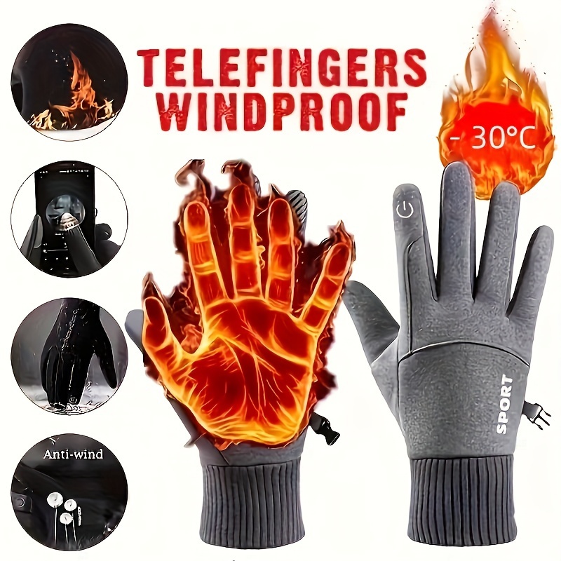 Zimowe rękawice rowerowe wiatr – Ski Glove Waterproof recenzja i cena