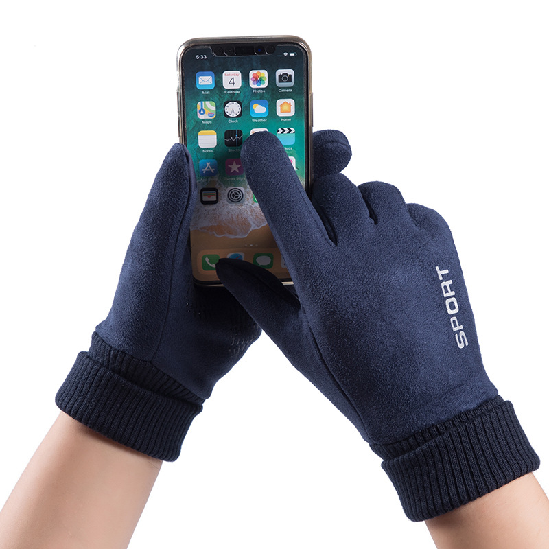 Mężczyźni zimowe zamszowe plus – Leather Driving Glove recenzja i cena